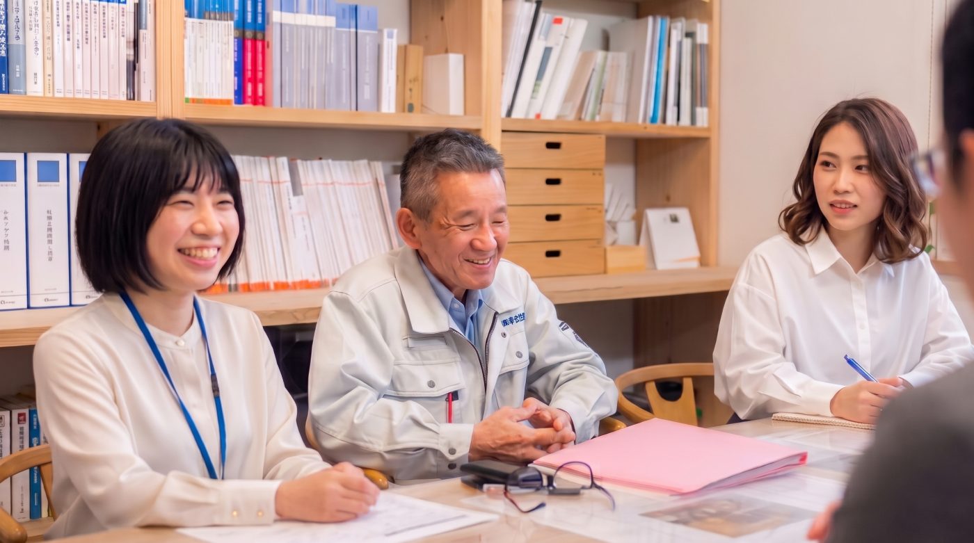 押しつけない会社