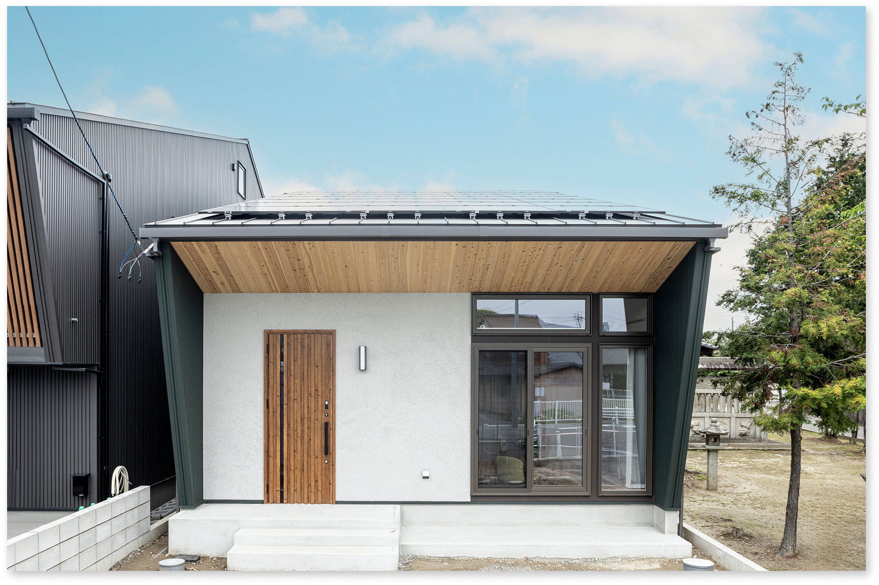 ｜あま市｜31坪・自然素材と吹き抜け大空間の半平屋